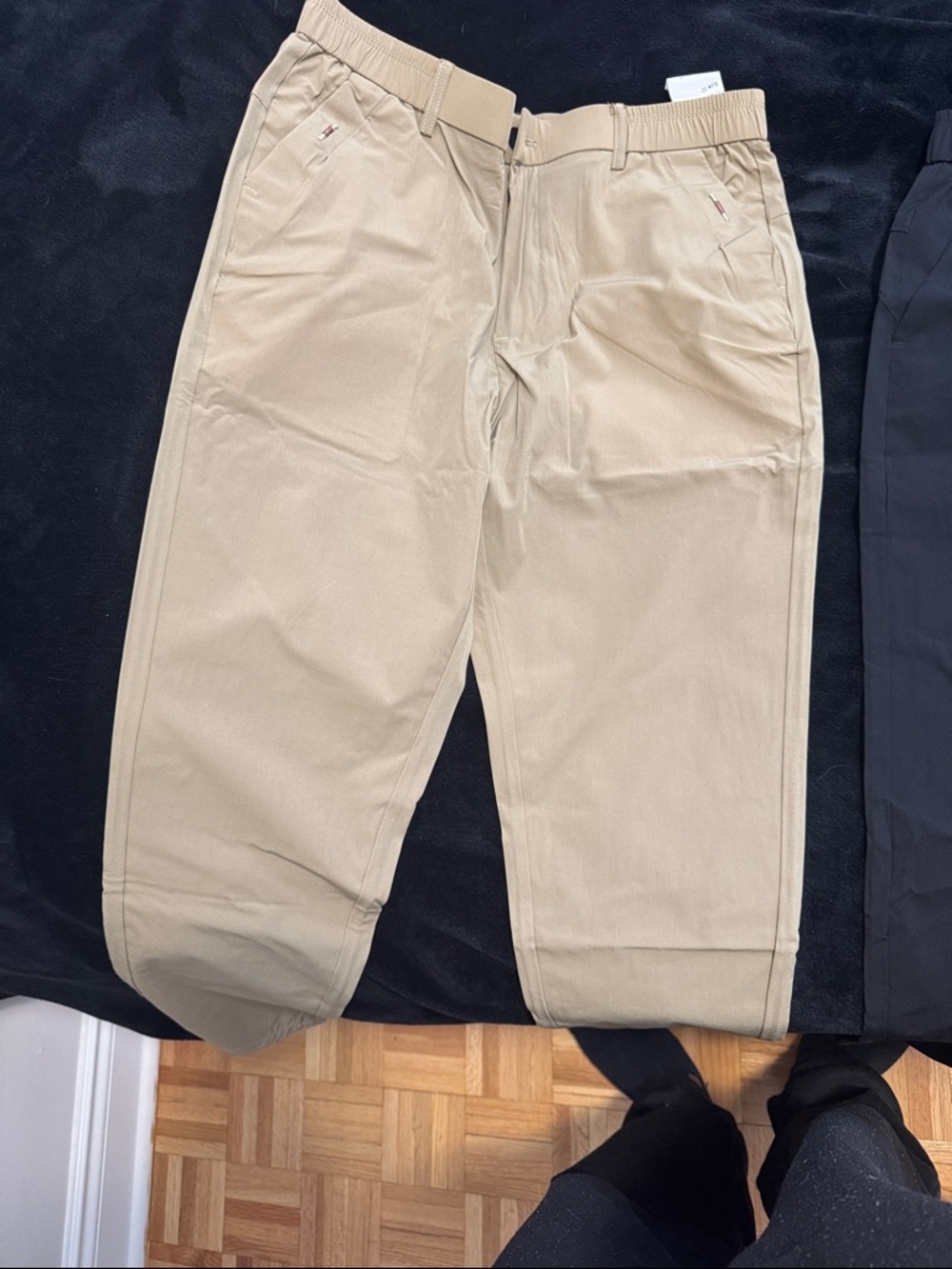 Men's Beige Relaxed Fit Pants